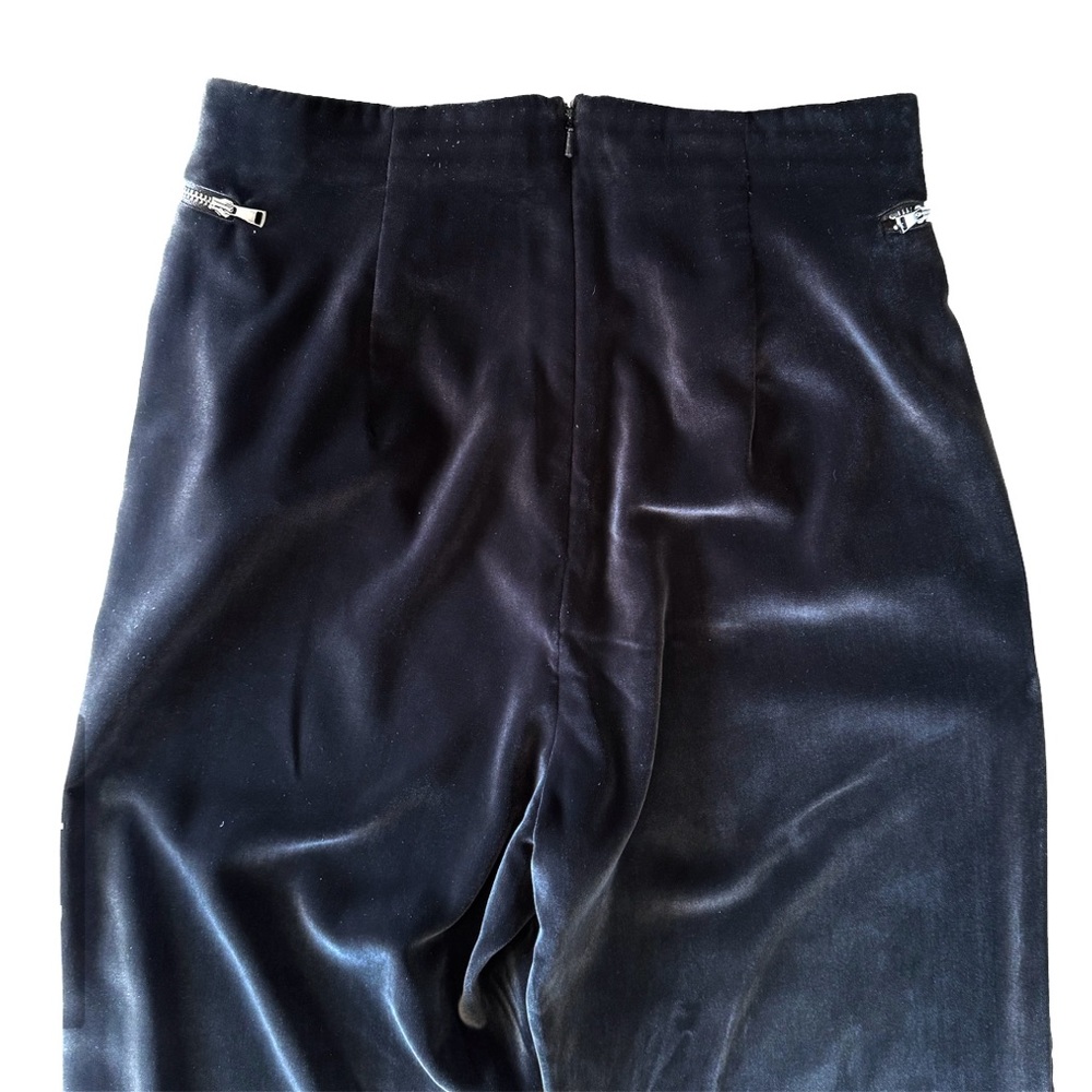 Max Mara	 - Velvet Trousers 	US 6	Black